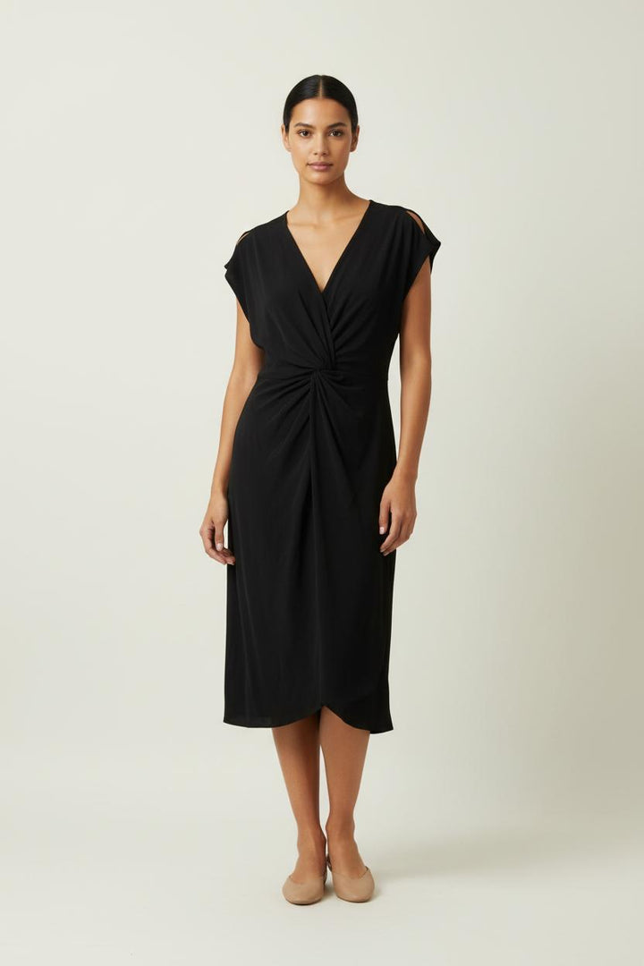 Robe Midi Noire - Taille M/38 de la marque IRO | PARAD88538 - Vendu par Paradigme - Image 1