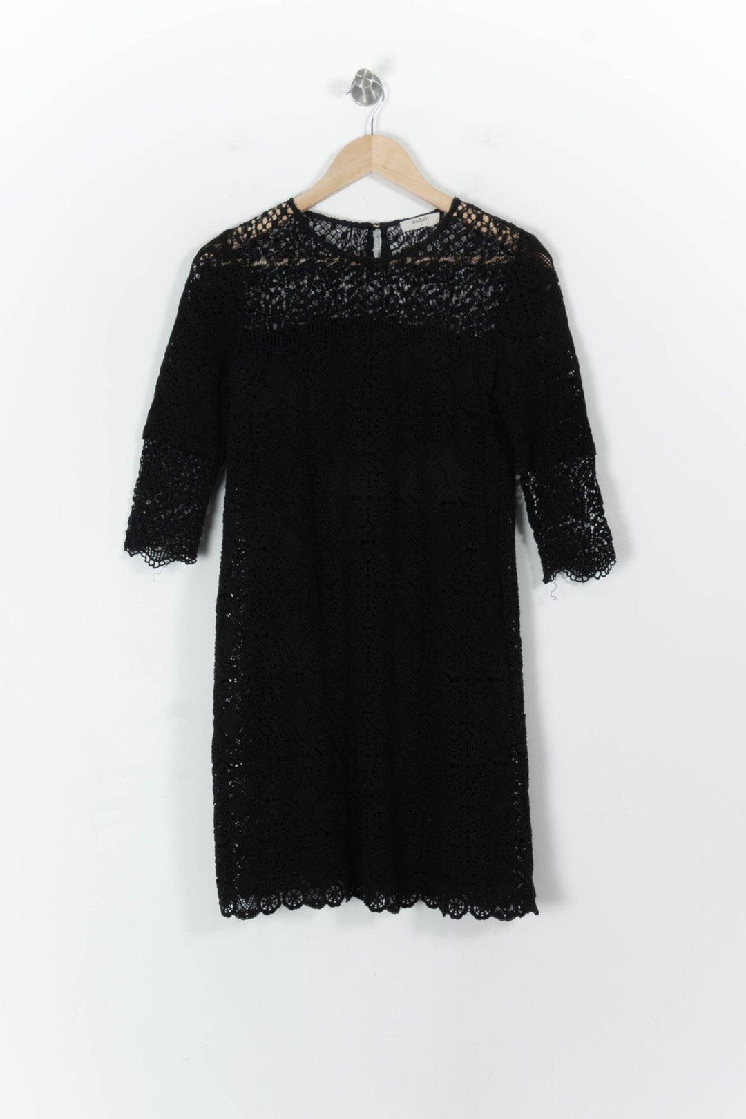 Robe Dentelle Noire - Taille S/36 de la marque ba&sh | PARAD88539 - Vendu par Paradigme - Image 2