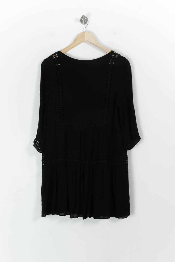 Robe Courte Noire - Taille M/38 de la marque ba&sh | PARAD88542 - Vendu par Paradigme - Image 4