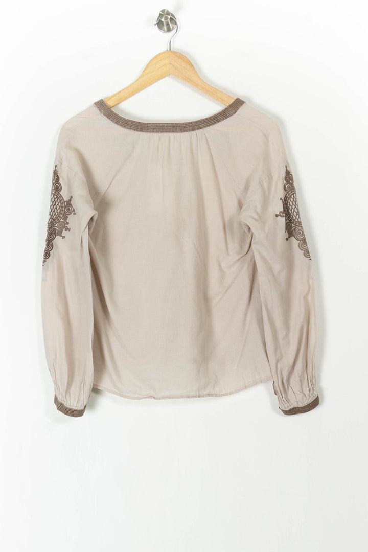 Blouse Beige - Taille S/36 de la marque Comptoir des Cotonniers | PARAD88558 - Vendu par Paradigme - Image 4