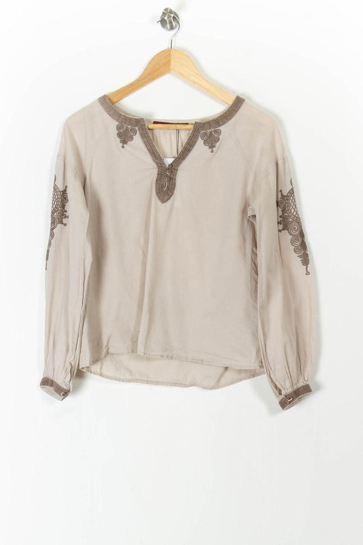 Blouse Beige - Taille S/36 de la marque Comptoir des Cotonniers | PARAD88558 - Vendu par Paradigme - Image 2