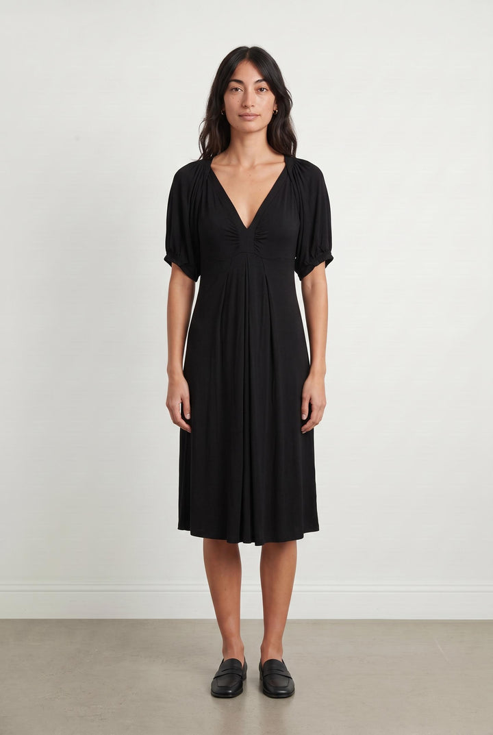 Robe Midi Noire - Taille M/38 de la marque Vanessa Bruno | PARAD88564 - Vendu par Paradigme - Image 1
