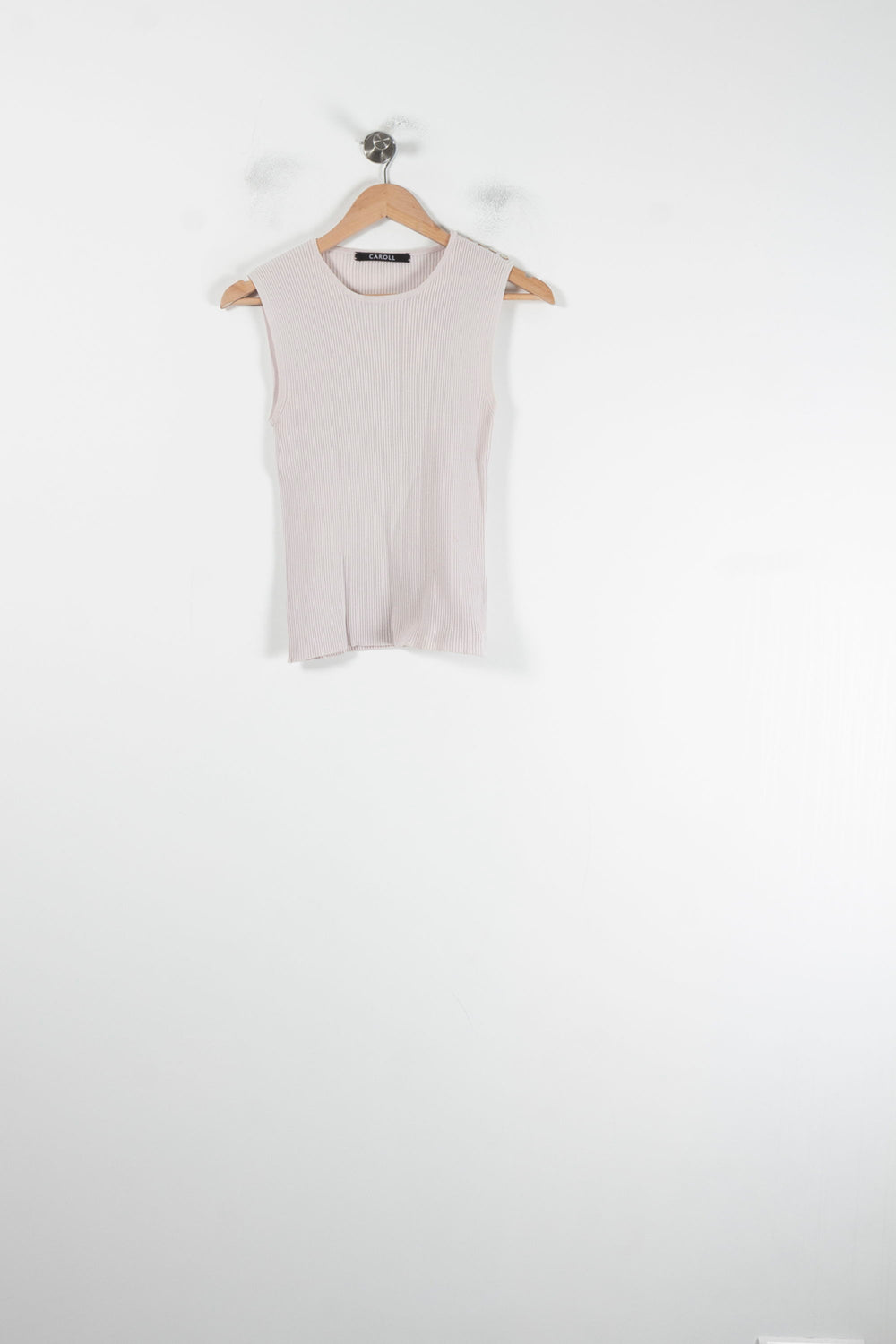Débardeur Beige - Taille XL/42 de la marque Caroll | PARAD88569 - Vendu par Paradigme - Image 2