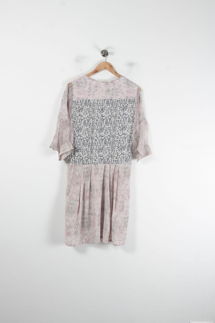 Robe Courte Rose et Bleu - Taille M/38 de la marque Maje | PARAD88578 - Vendu par Paradigme - Image 4