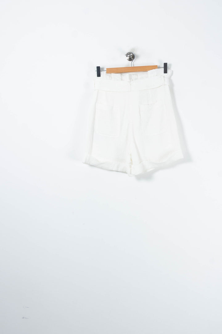 Short Blanc - Taille M/38 de la marque Maison Stella & Suzie | PARAD88590 - Vendu par Paradigme - Image 4