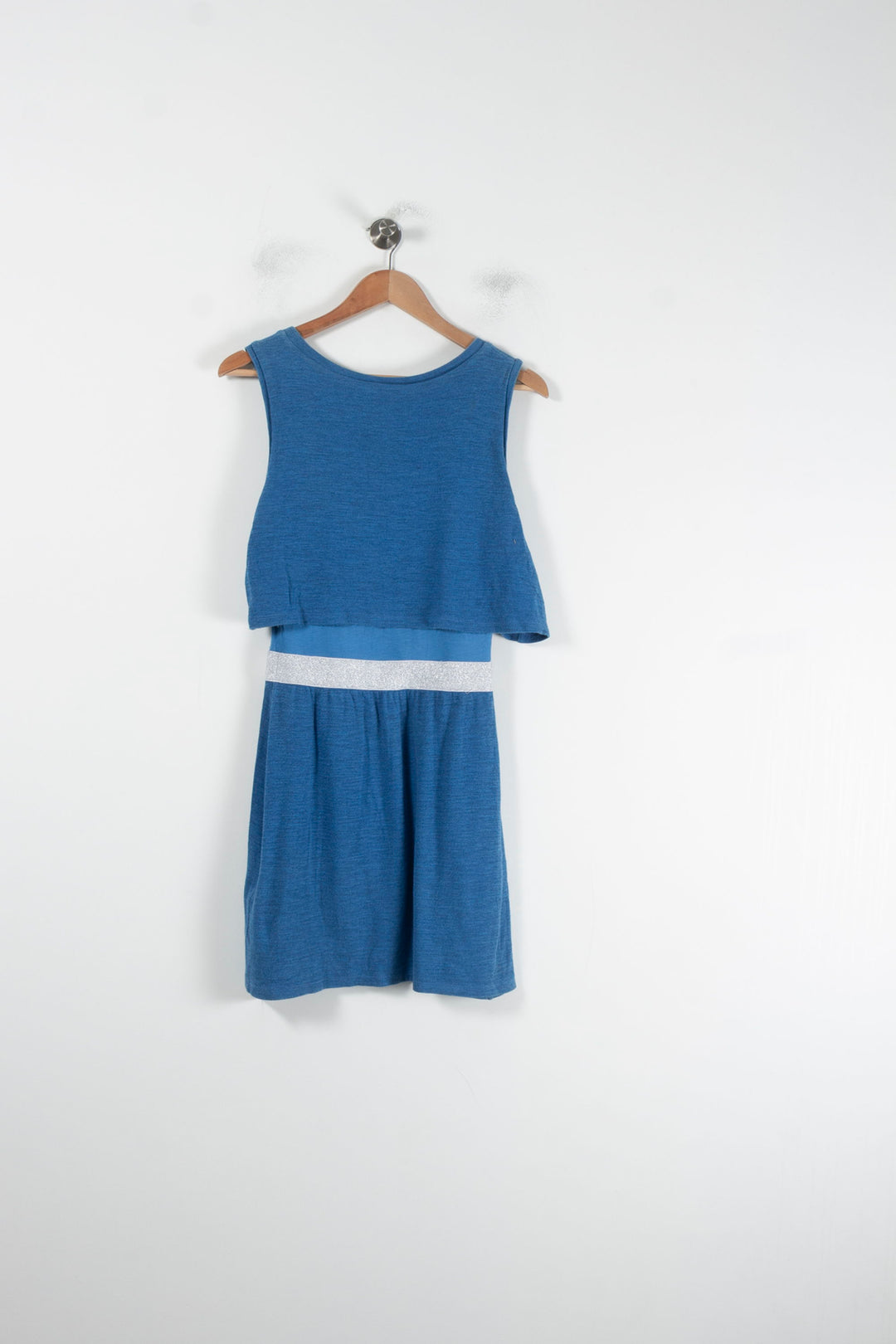 Robe Courte Bleue - Taille M/38 de la marque Claudie Pierlot | PARAD88591 - Vendu par Paradigme - Image 4