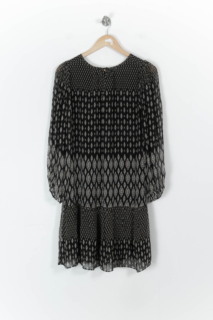Robe Midi Noire et Blanche - Taille M/38 de la marque Vanessa Bruno | PARAD88613 - Vendu par Paradigme - Image 4