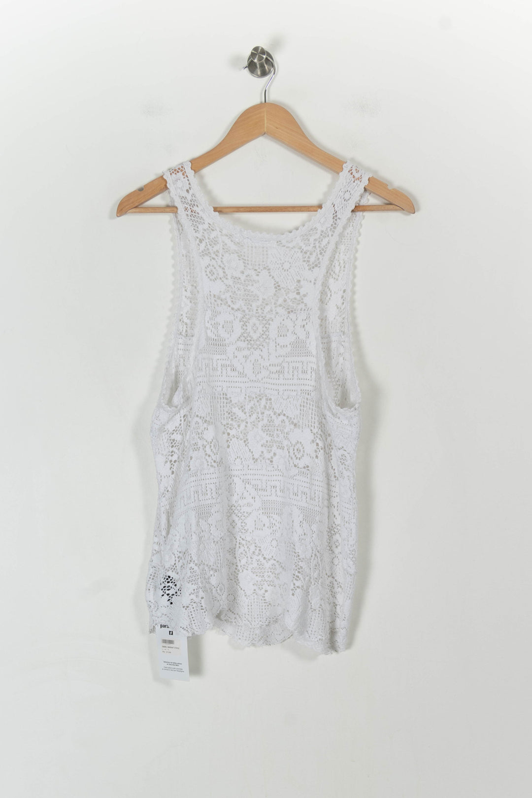 Débardeur Blanc - Taille L/40 de la marque Isabel Marant étoile | PARAD88619 - Vendu par Paradigme - Image 4
