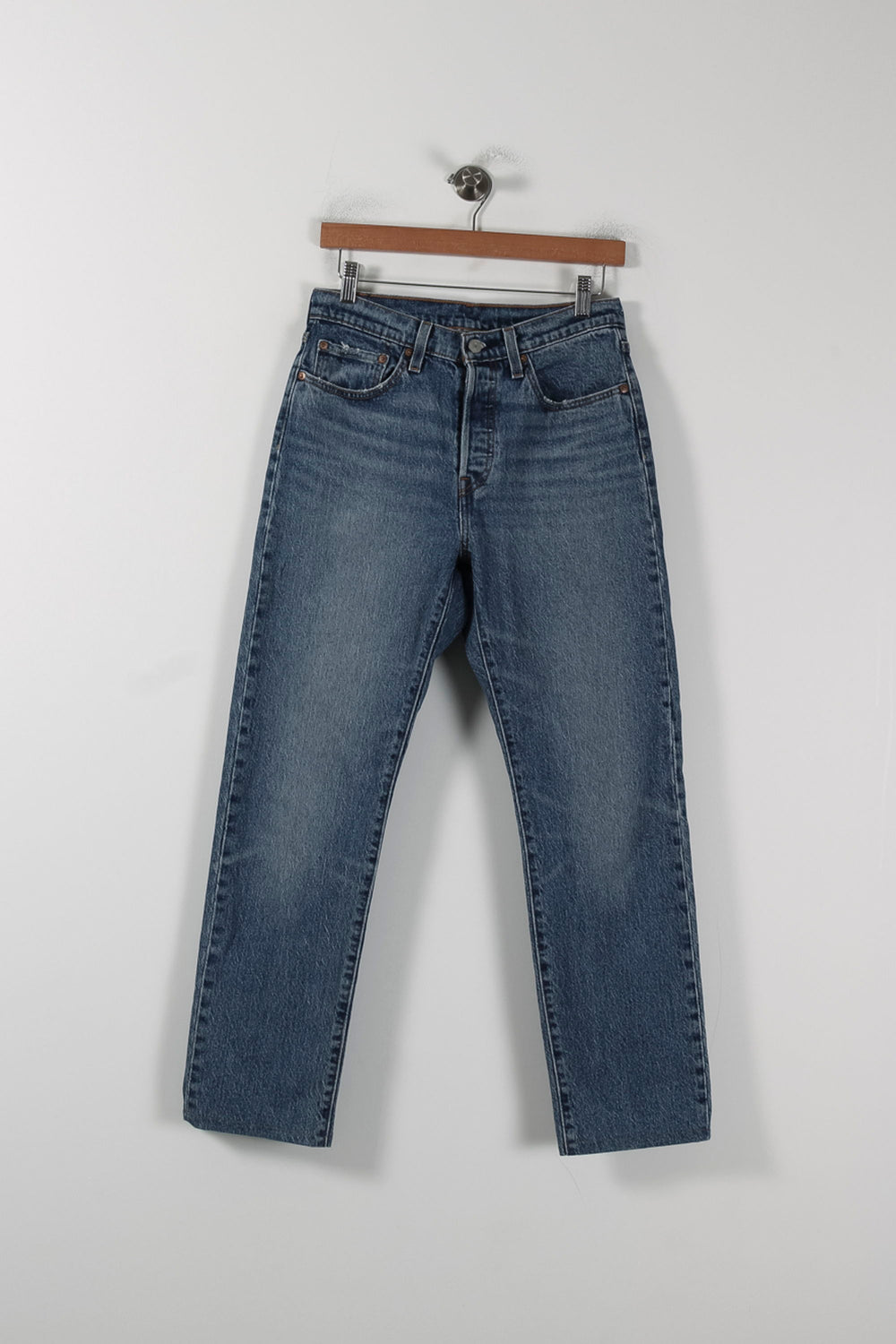 Jean Droit Bleu - Taille S/36 de la marque Levi's | PARAD88634 - Vendu par Paradigme - Image 2