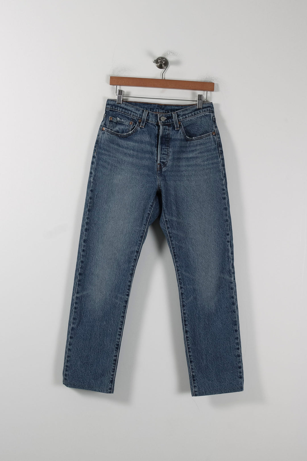 Jean Droit Bleu - Taille S/36 de la marque Levi's | PARAD88634 - Vendu par Paradigme - Image 2
