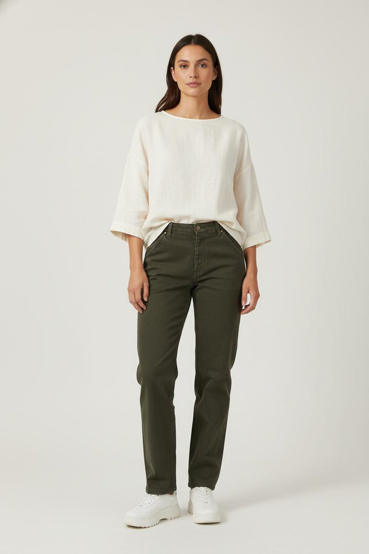 Pantalon Vert - Taille S/36 de la marque ba&sh | PARAD88635 - Vendu par Paradigme - Image 1