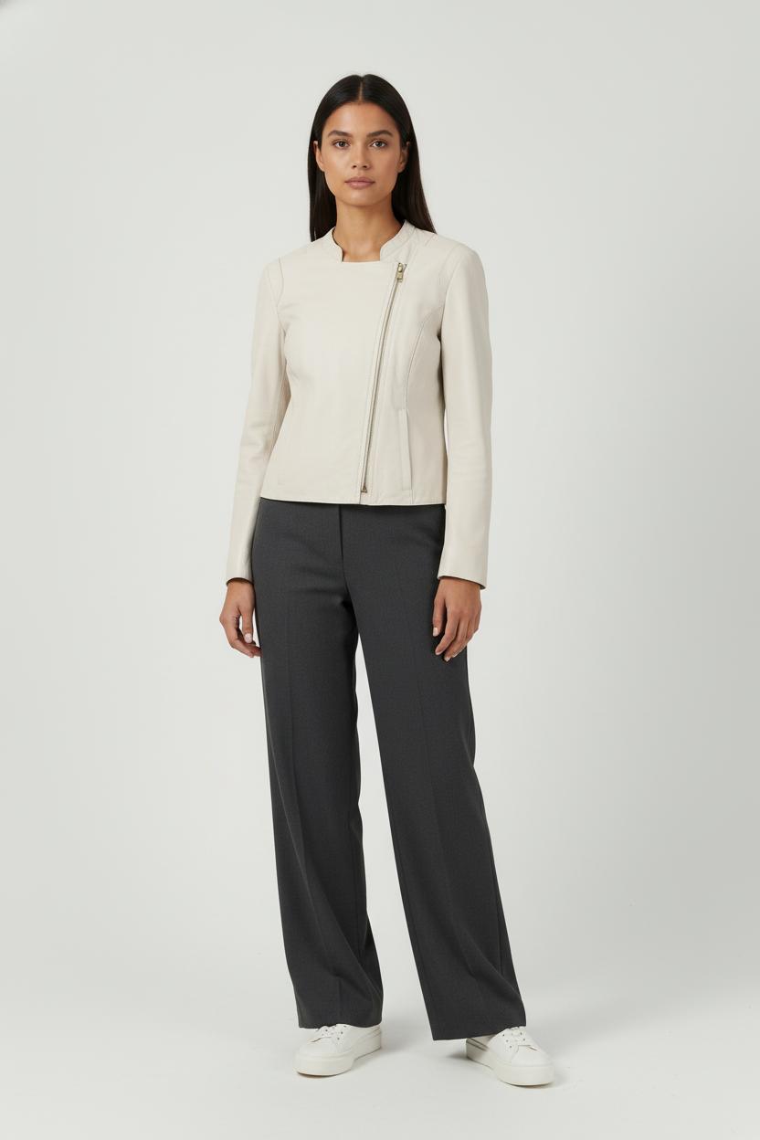 Blouson Blanc - Taille S/36 de la marque One Step | PARAD88641 - Vendu par Paradigme - Image 1