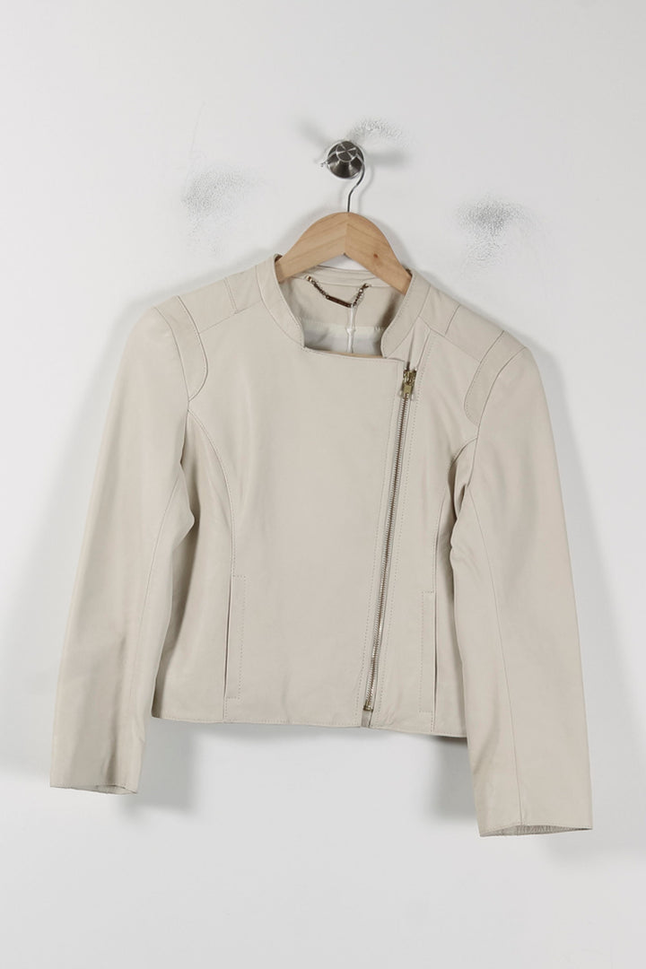 Blouson Blanc - Taille S/36 de la marque One Step | PARAD88641 - Vendu par Paradigme - Image 2