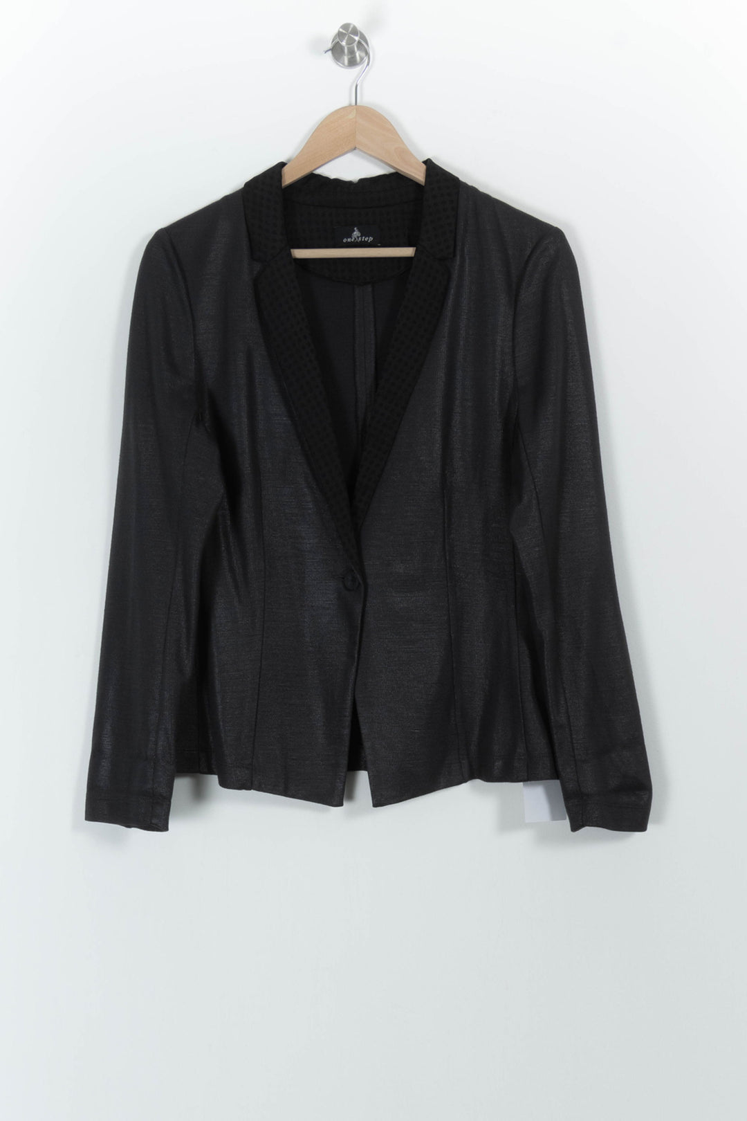 Blazer Noir - Taille M/38 de la marque One Step | PARAD88645 - Vendu par Paradigme - Image 2