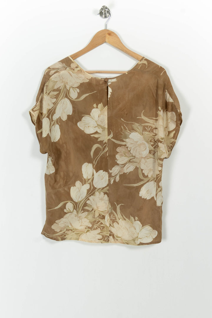 Blouse Marron et Beige - Taille XL/42 de la marque Weill | PARAD88646 - Vendu par Paradigme - Image 4