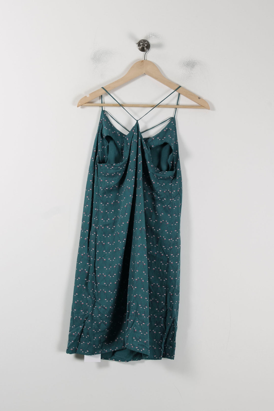 Robe Fleurie Bleue - Taille L/40 de la marque One Step | PARAD88653 - Vendu par Paradigme - Image 4