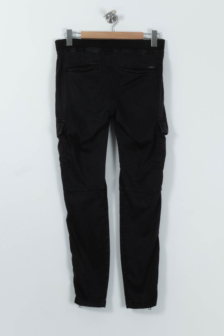 Pantalon Cargo Noir - Taille S/36 de la marque Liu Jo | PARAD88657 - Vendu par Paradigme - Image 4