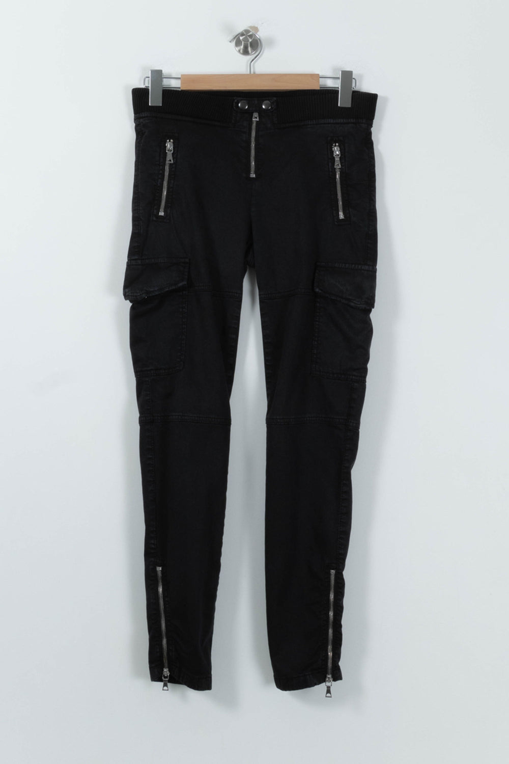Pantalon Cargo Noir - Taille S/36 de la marque Liu Jo | PARAD88657 - Vendu par Paradigme - Image 2