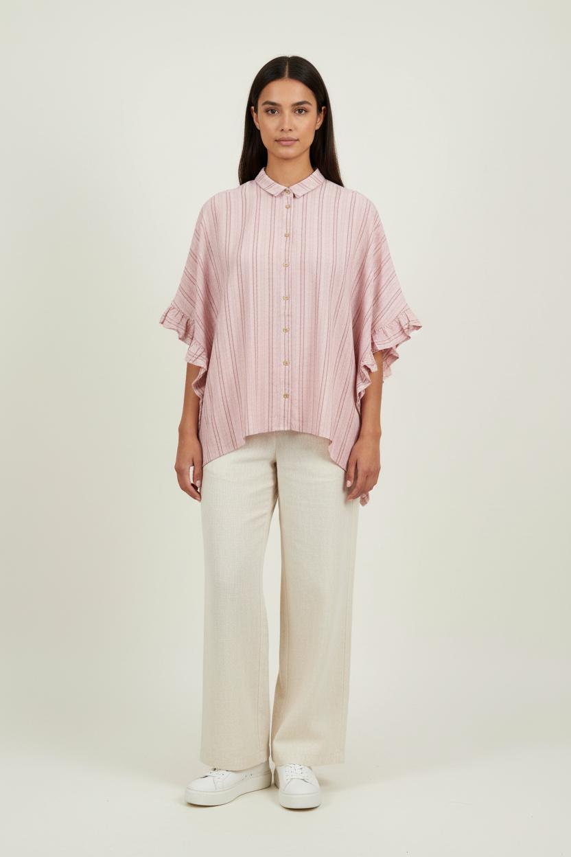 Blouse Rose - Taille S/36 de la marque Karl Marc John | PARAD88659 - Vendu par Paradigme - Image 1