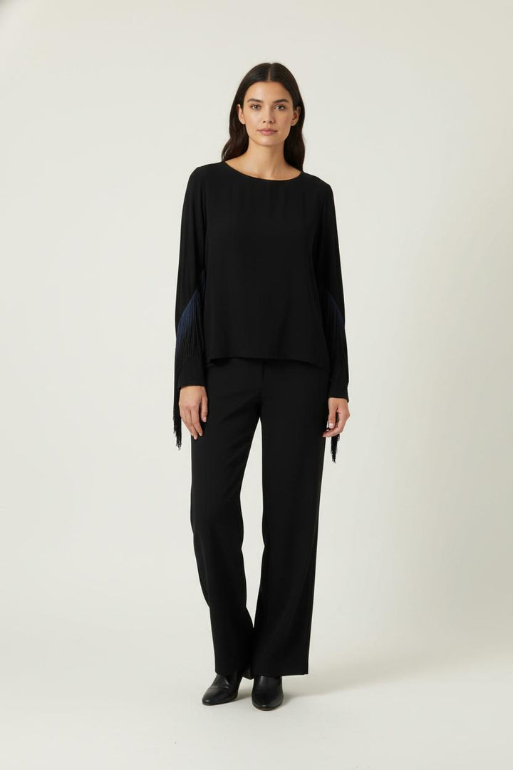 Blouse Noire - Taille S/36 de la marque Maje | PARAD88666 - Vendu par Paradigme - Image 1