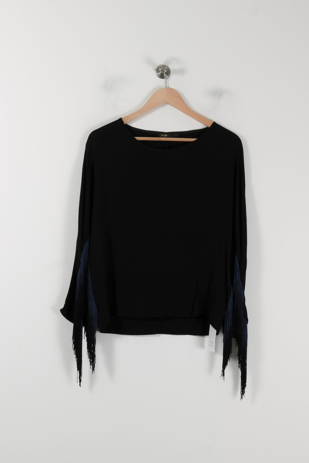Blouse Noire - Taille S/36 de la marque Maje | PARAD88666 - Vendu par Paradigme - Image 2