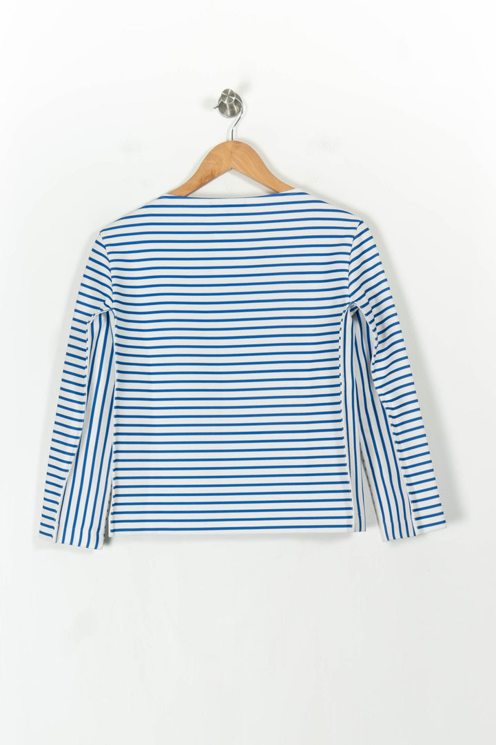 Marinière Blanc et Bleu - Taille S/36 de la marque Maje | PARAD88669 - Vendu par Paradigme - Image 4