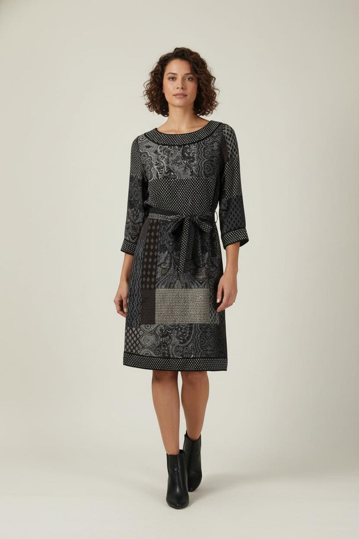 Robe Noire et Grise - Taille M/38 de la marque Weill | PARAD88673 - Vendu par Paradigme - Image 1
