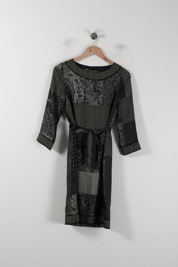 Robe Noire et Grise - Taille M/38 de la marque Weill | PARAD88673 - Vendu par Paradigme - Image 2