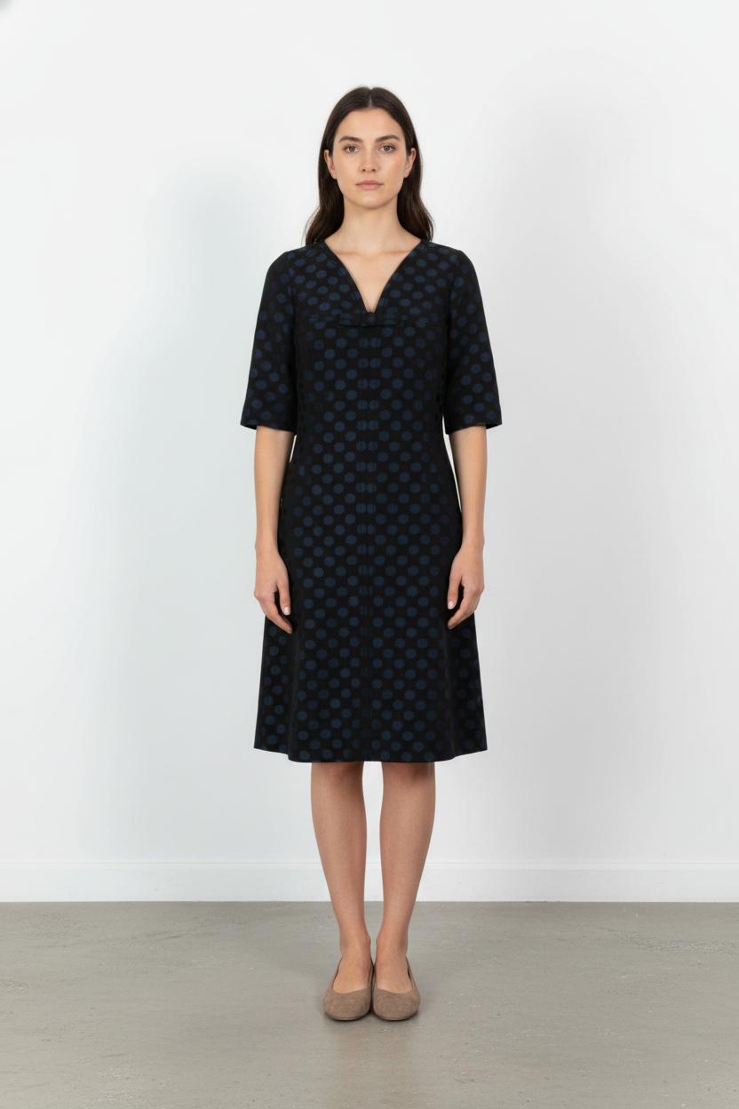 Robe Noire et Bleue - Taille M/38 de la marque Weill | PARAD88674 - Vendu par Paradigme - Image 1