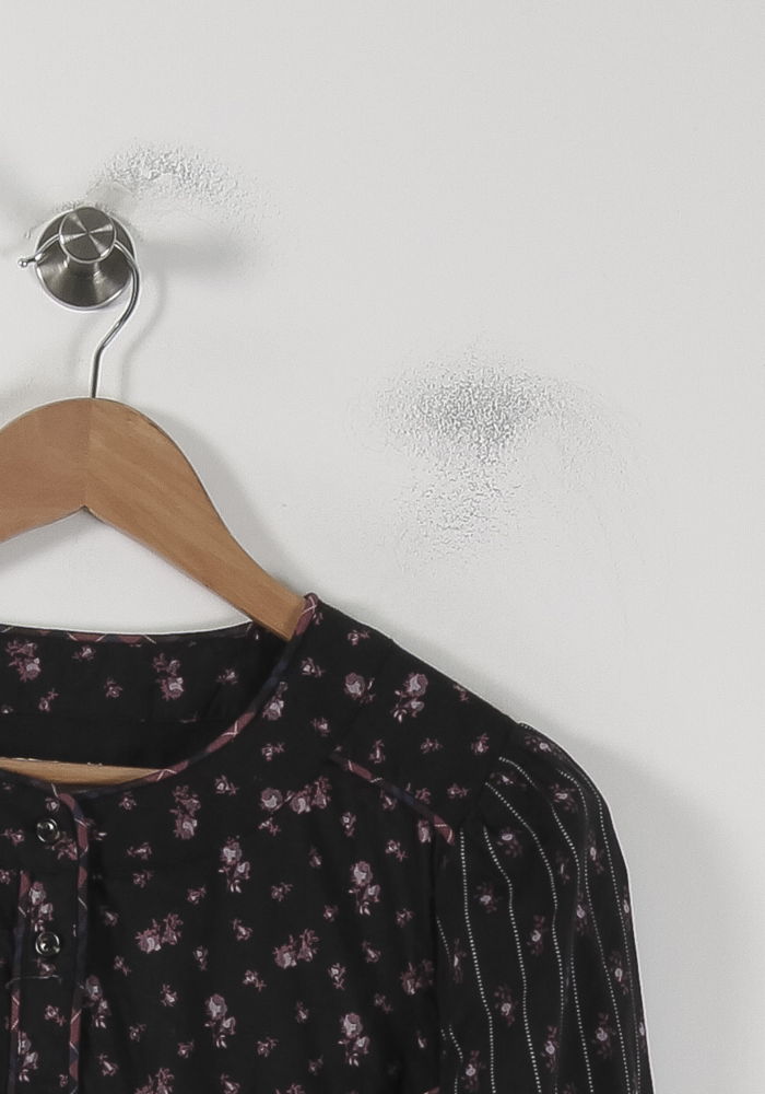 Blouse Noire et Rose - Taille L/40 de la marque Sézane | PARAD88675 - Vendu par Paradigme - Image 3