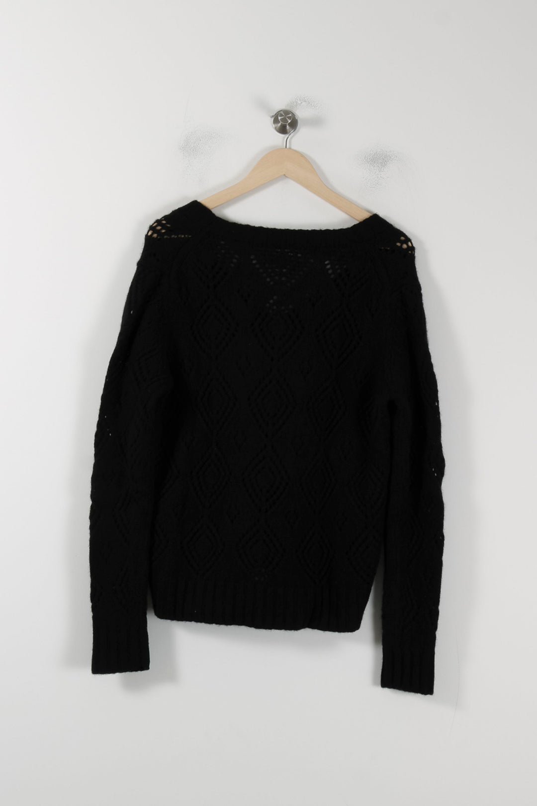 Cardigan Noir - Taille M/38 de la marque Eric Bompard | PARAD88678 - Vendu par Paradigme - Image 4