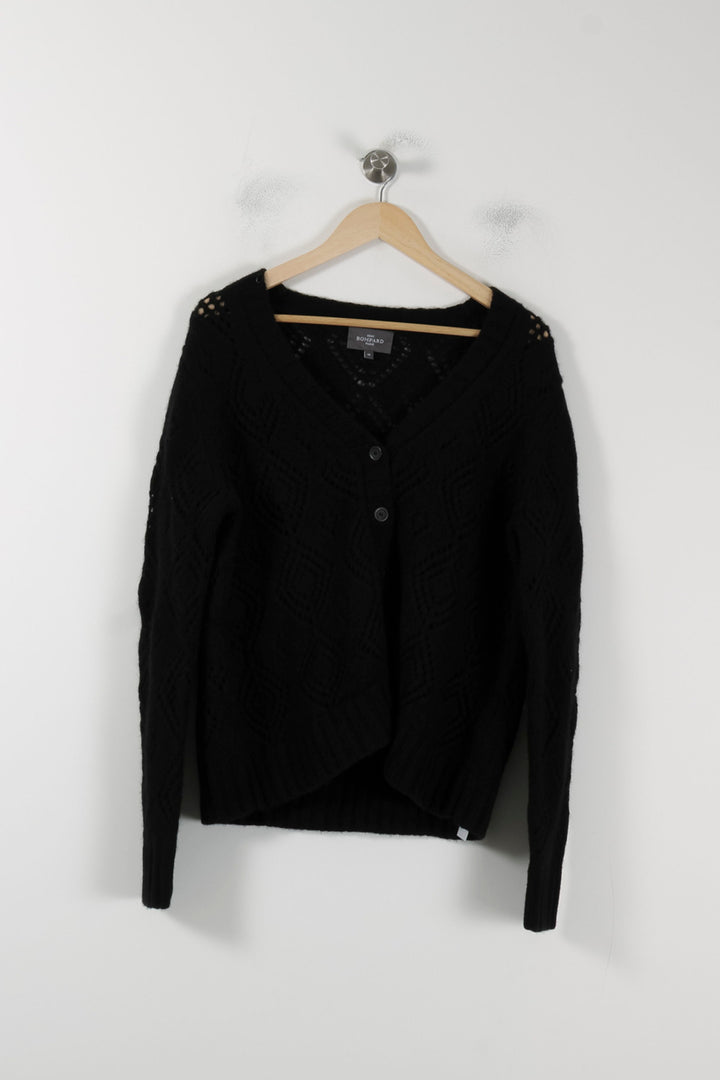 Cardigan Noir - Taille M/38 de la marque Eric Bompard | PARAD88678 - Vendu par Paradigme - Image 2