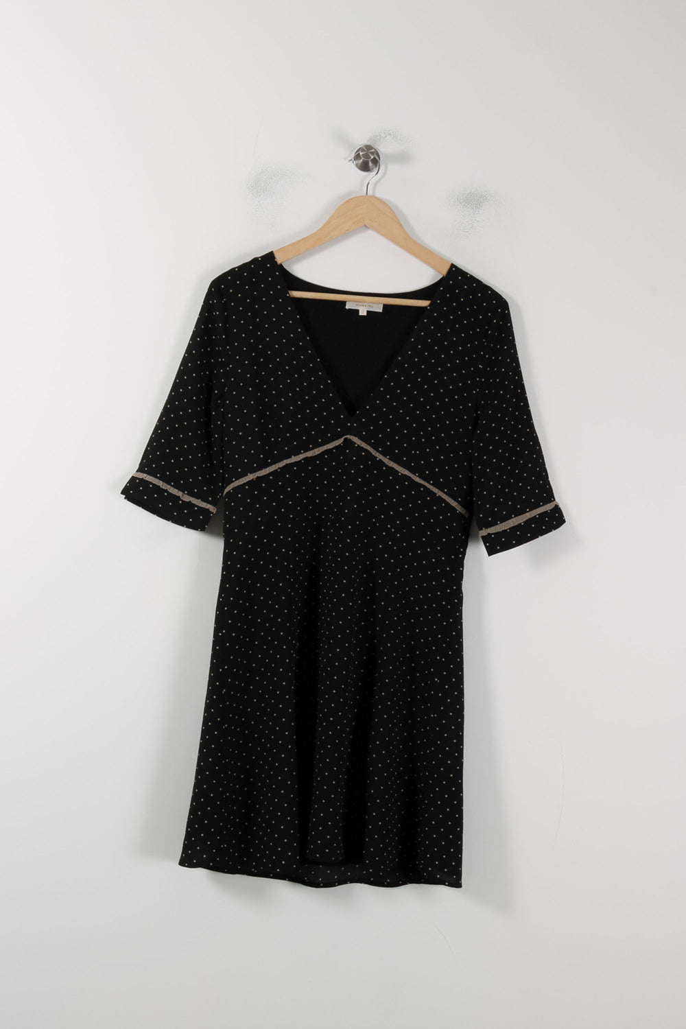 Robe Patineuse Noire à Pois - Taille L/40 de la marque Grace & Mila | PARAD88697 - Vendu par Paradigme - Image 2