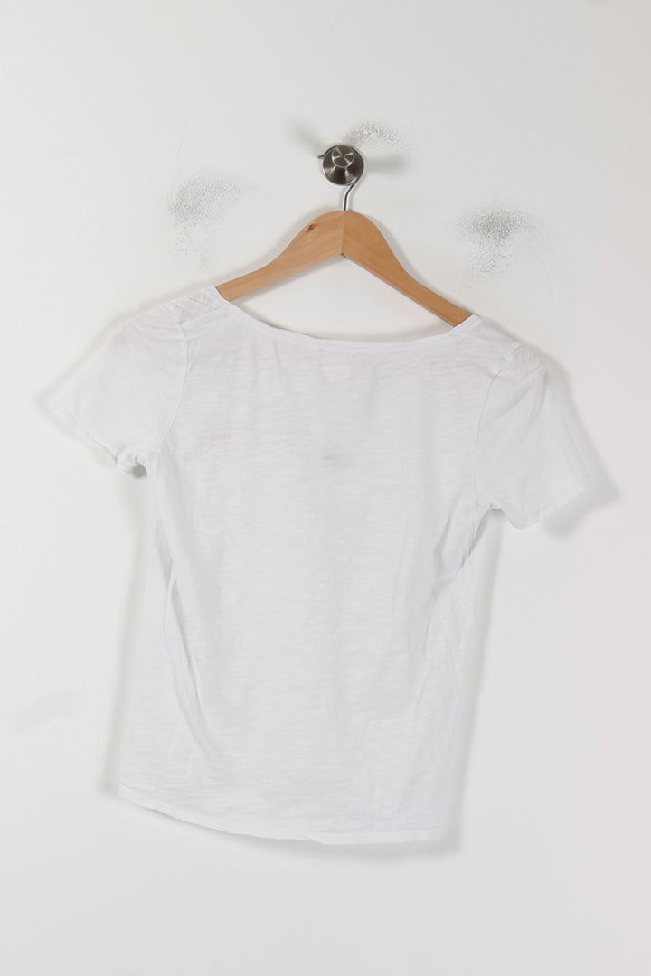 Tee-shirt Blanc - Taille XXS/32 de la marque Sézane | PARAD88698 - Vendu par Paradigme - Image 4