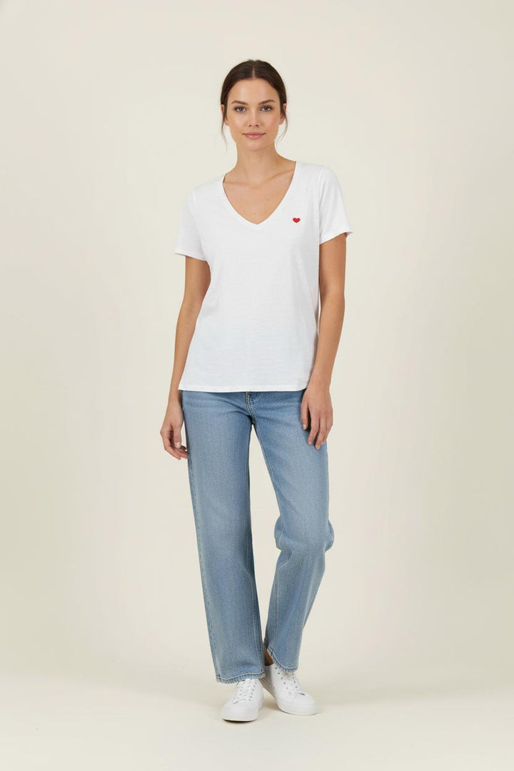 Tee-shirt Blanc - Taille XXS/32 de la marque Sézane | PARAD88698 - Vendu par Paradigme - Image 1