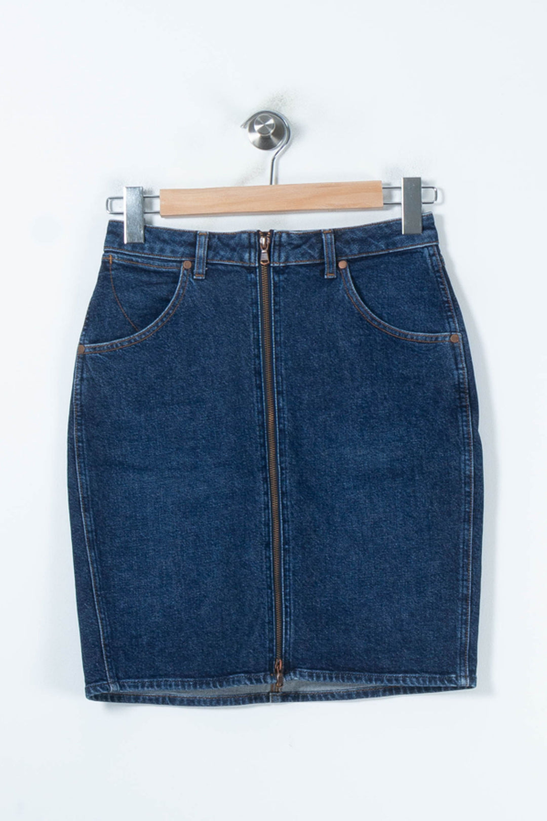 Jupe Crayon Bleu - Taille S/36 de la marque Wrangler | PARAD88700 - Vendu par Paradigme - Image 2