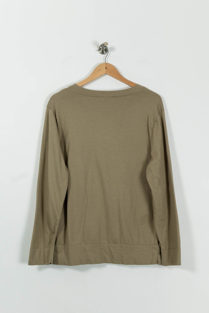Pull Vert - Taille L/40 de la marque Closed | PARAD88707 - Vendu par Paradigme - Image 4