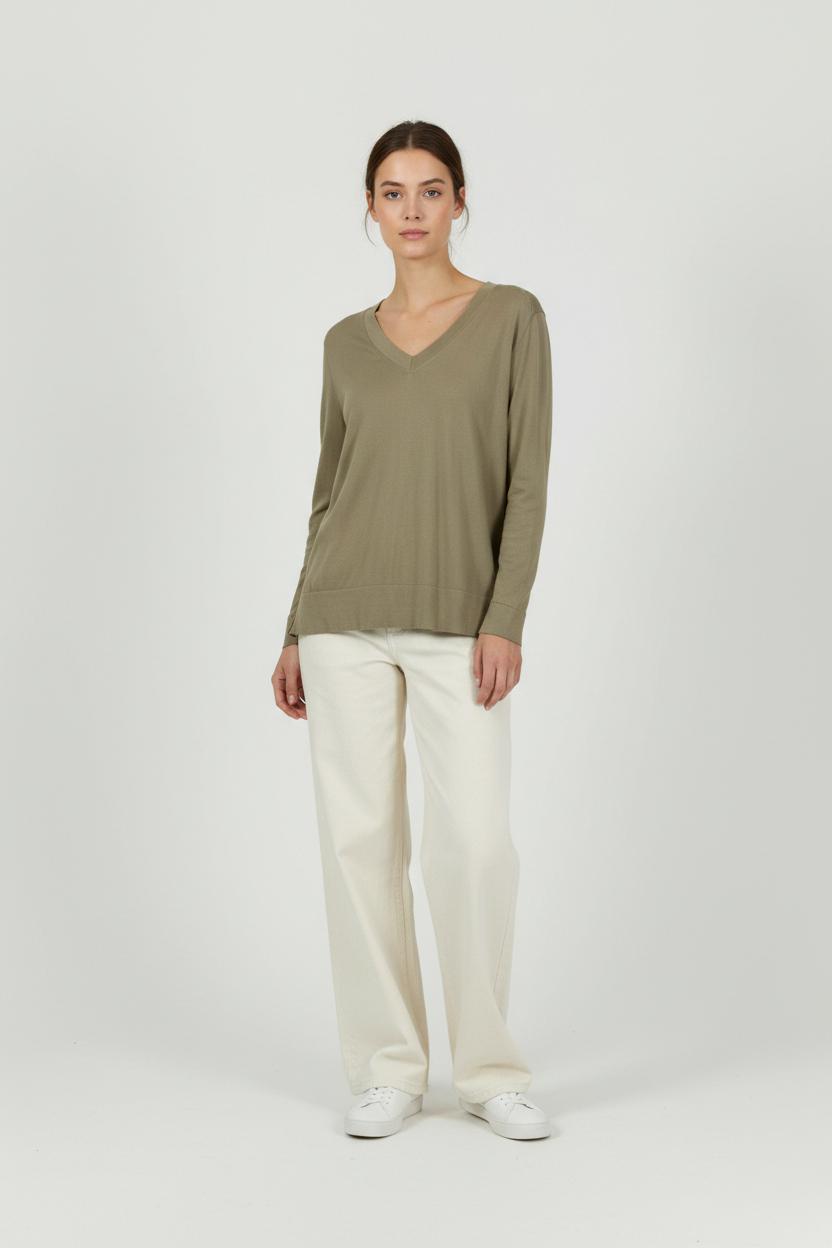 Pull Vert - Taille L/40 de la marque Closed | PARAD88707 - Vendu par Paradigme - Image 1