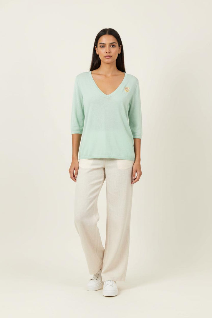 Tee-shirt Vert - Taille L/40 de la marque Bérénice | PARAD88719 - Vendu par Paradigme - Image 1