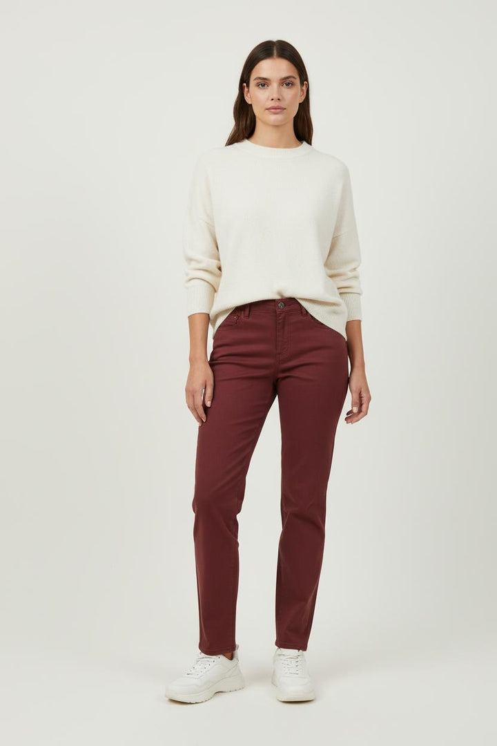Jean Bordeaux - Taille XXL/44 de la marque Caroll | PARAD88729 - Vendu par Paradigme - Image 1