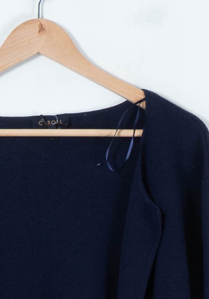 Cardigan Bleu - Taille L/40 de la marque Caroll | PARAD88730 - Vendu par Paradigme - Image 3