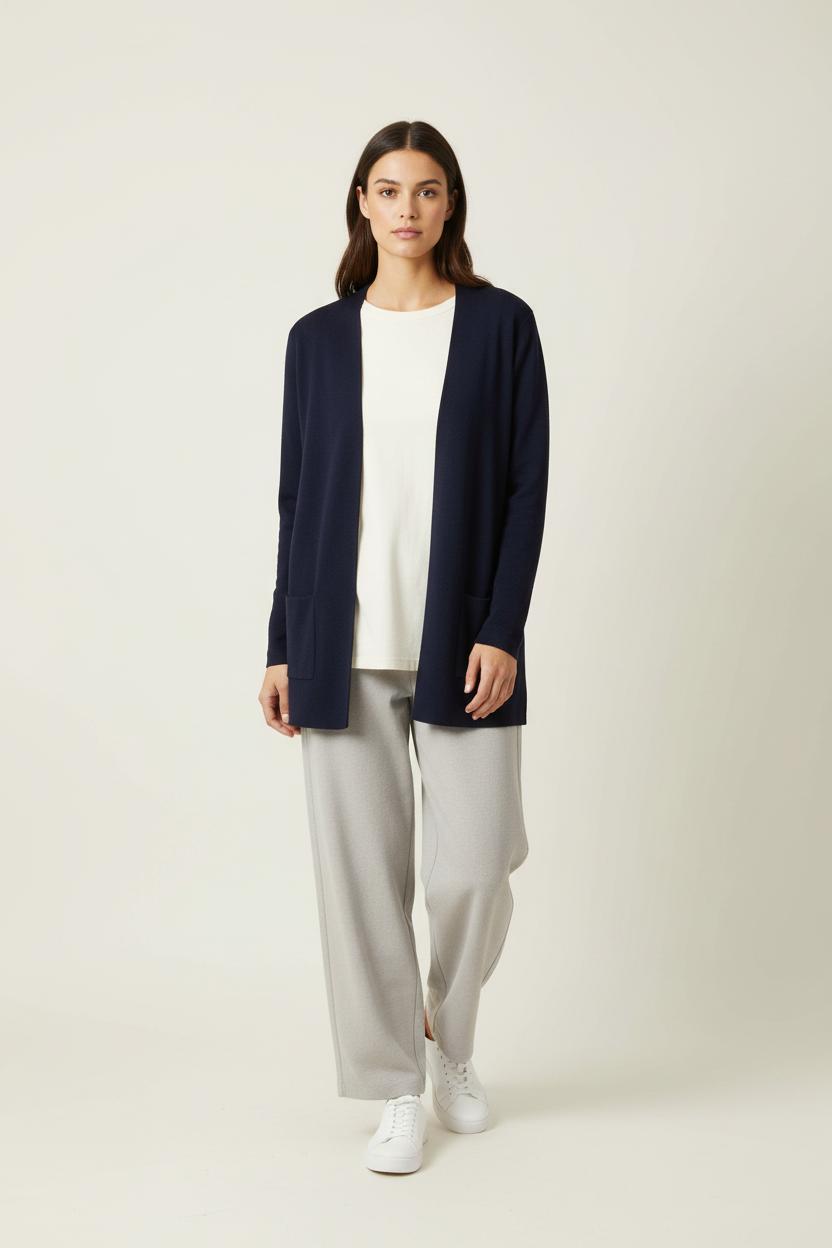 Cardigan Bleu - Taille L/40 de la marque Caroll | PARAD88730 - Vendu par Paradigme - Image 1