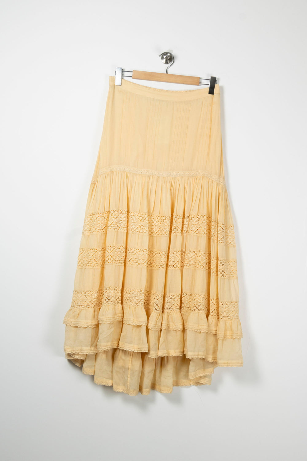 Jupe Longue Jaune - Taille XL/42 de la marque Mes Demoiselles Paris | PARAD88733 - Vendu par Paradigme - Image 2