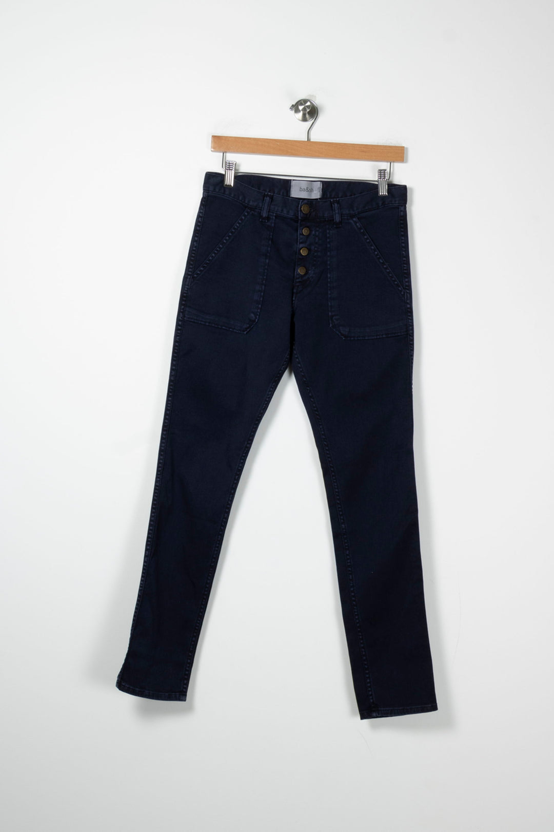 Jean Bleu - Taille XS/34 de la marque ba&sh | PARAD88741 - Vendu par Paradigme - Image 2