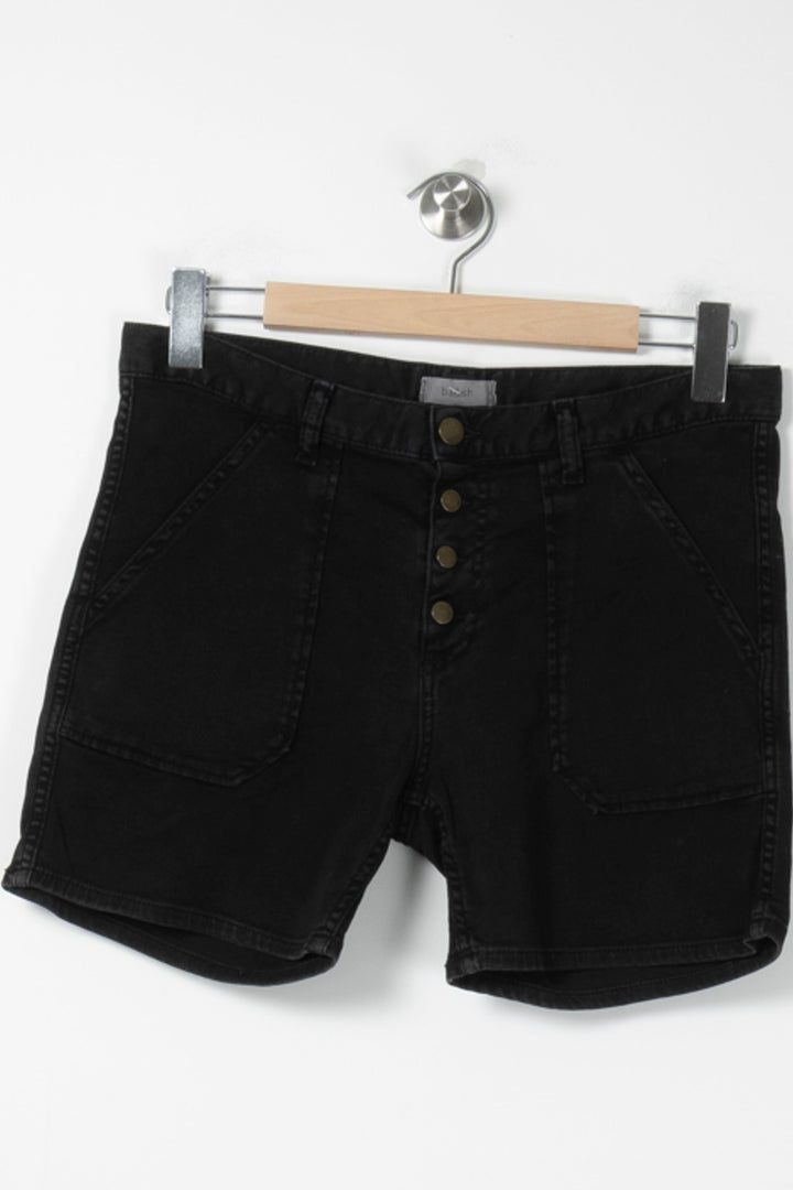 Short en Jean Noir - Taille S/36 de la marque ba&sh | PARAD88743 - Vendu par Paradigme - Image 2