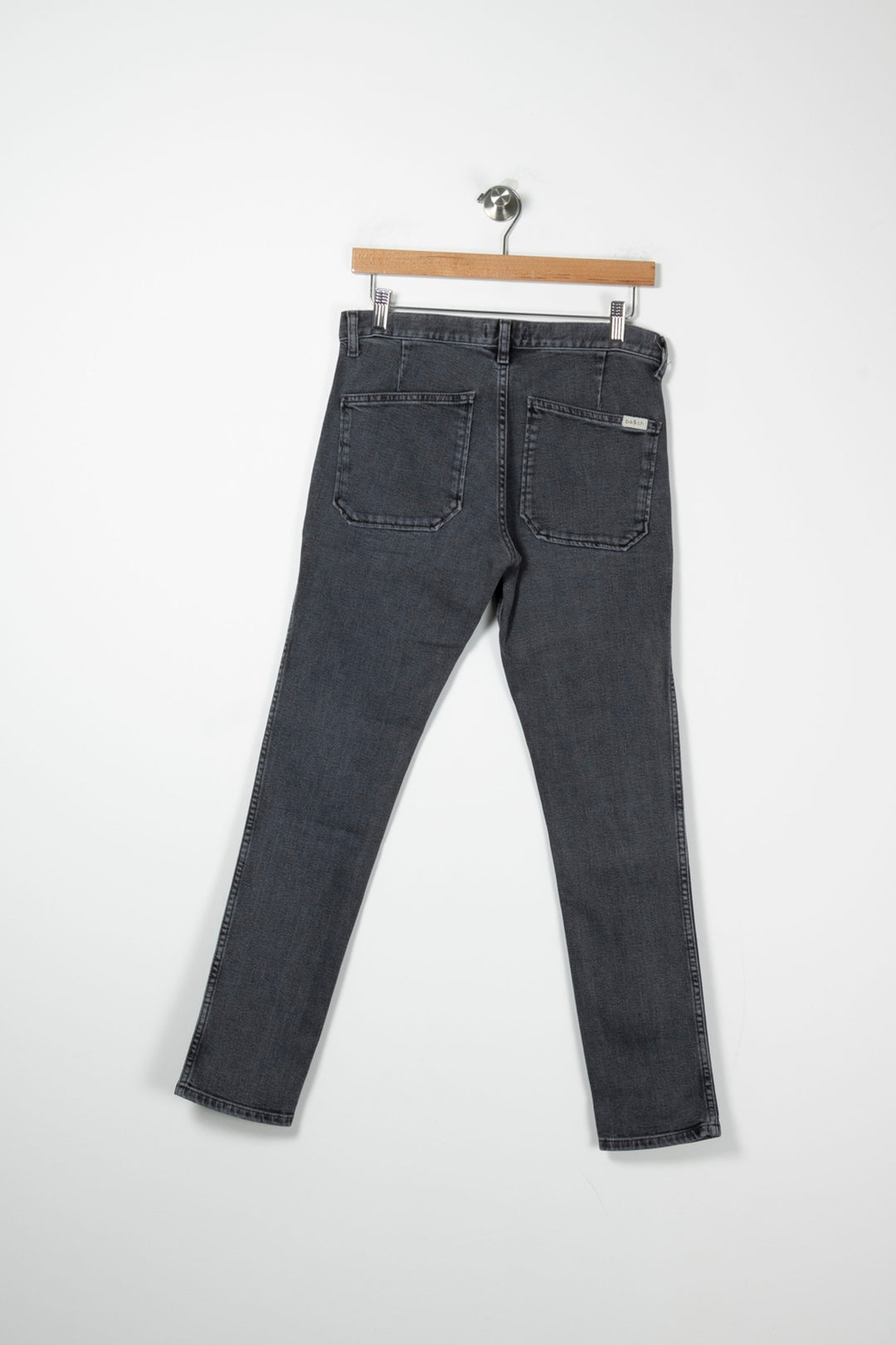 Jean Gris - Taille S/36 de la marque ba&sh | PARAD88744 - Vendu par Paradigme - Image 4