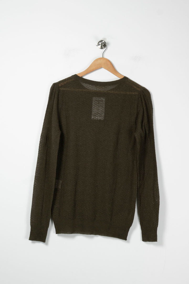 Pull Vert - Taille M/38 de la marque Momoni | PARAD88748 - Vendu par Paradigme - Image 4