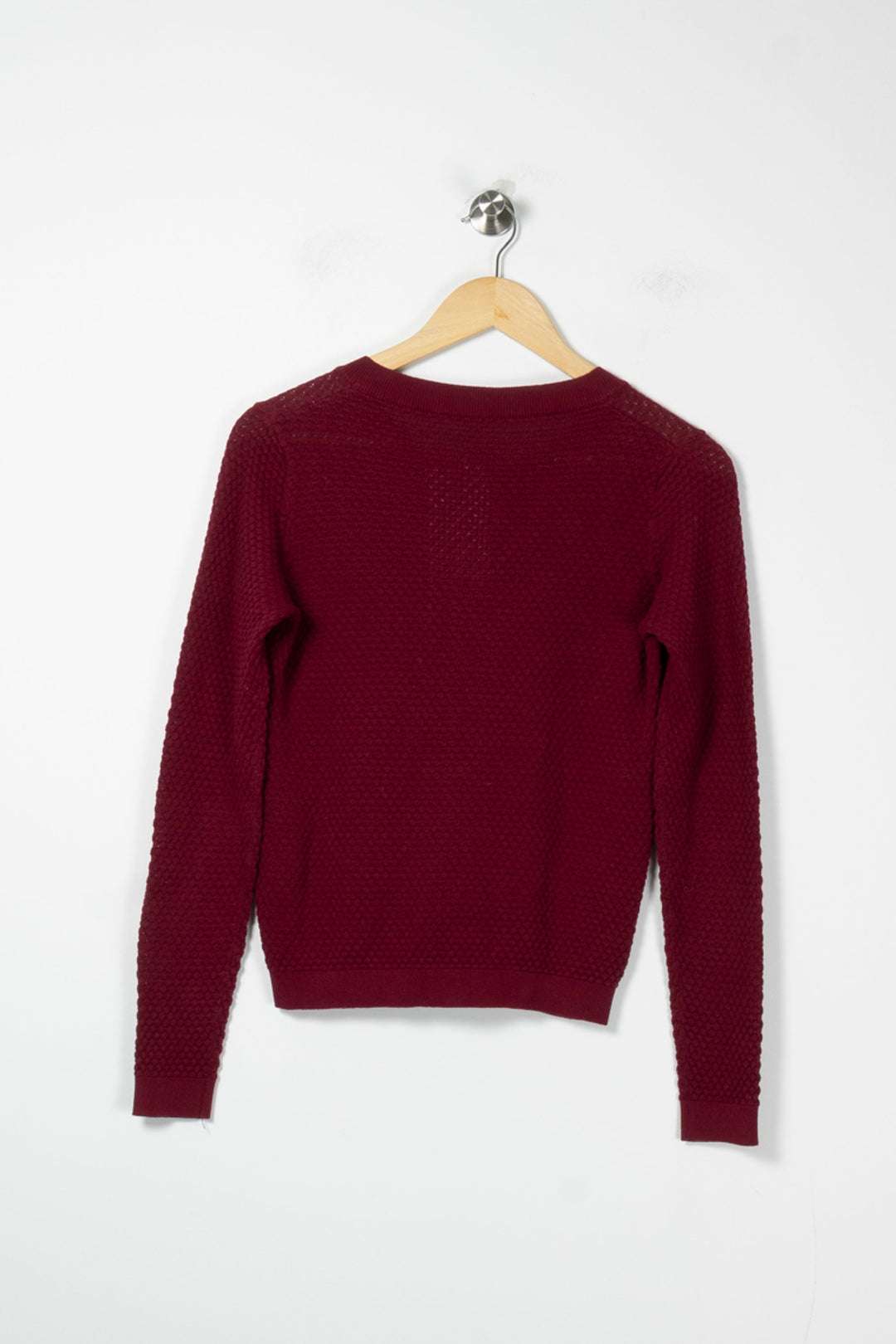 Cardigan Bordeaux - Taille S/36 de la marque Momoni | PARAD88749 - Vendu par Paradigme - Image 4