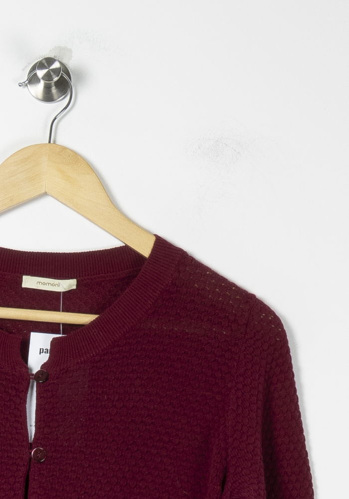 Cardigan Bordeaux - Taille S/36 de la marque Momoni | PARAD88749 - Vendu par Paradigme - Image 3