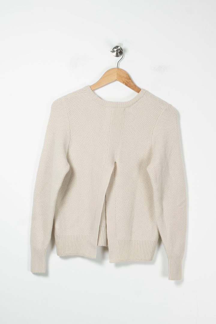 Pull Beige - Taille XS/34 de la marque ba&sh | PARAD88752 - Vendu par Paradigme - Image 4